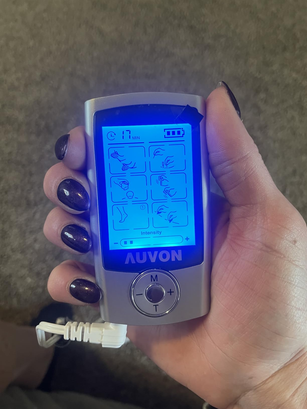 24 Modes TENS Unit Muscle Stimulator for Pain Relief, Premium Pads | Rechargeable TENS Machine, Drug-Free Pain Relief for Shoulder, Lower Back, Muscle, Physical Therapy, 8pcs Electrode Pads customer photo 1