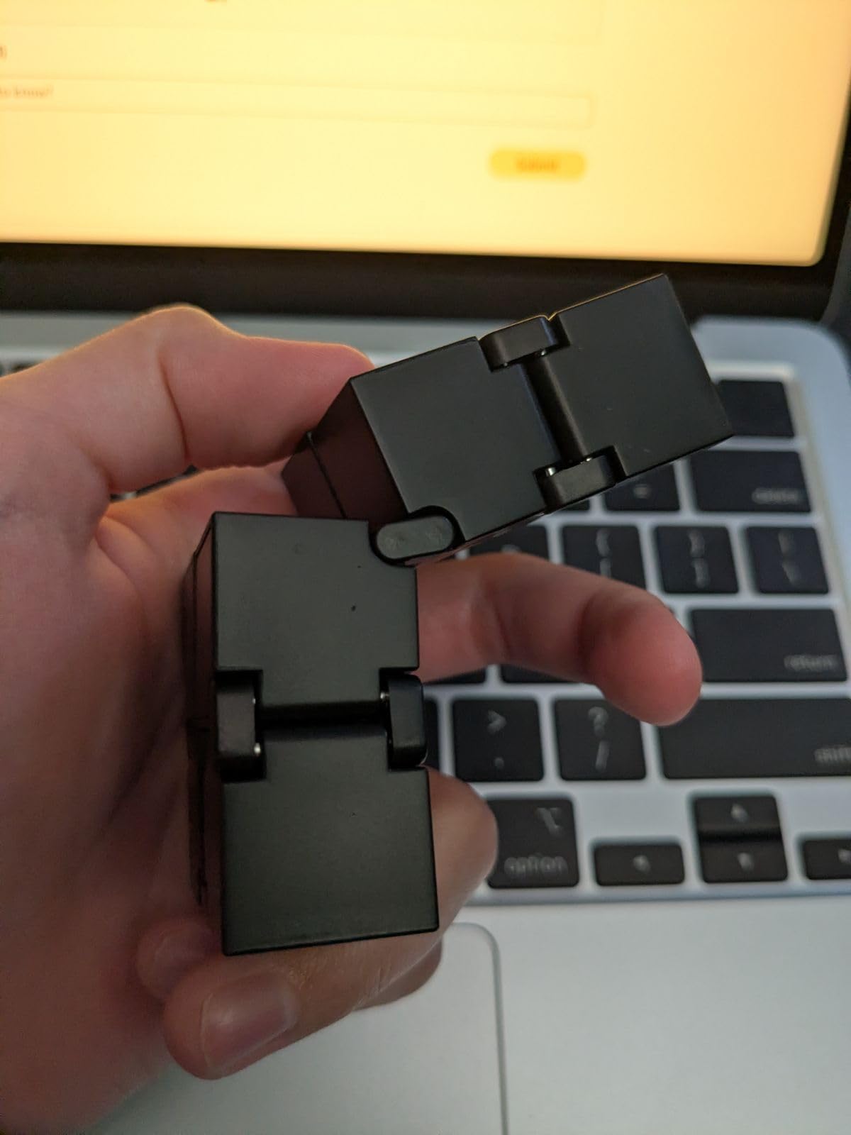 Infinity Cube Fidget Toys for Kids, Adults Anxiety Relief Items Fidget Cube | Cool Gadgets Quiet Office Desk Toys for Adults Calming, Travel Essential for Autism Teens, Dementia Gift, Stocking Stuffers customer photo 2