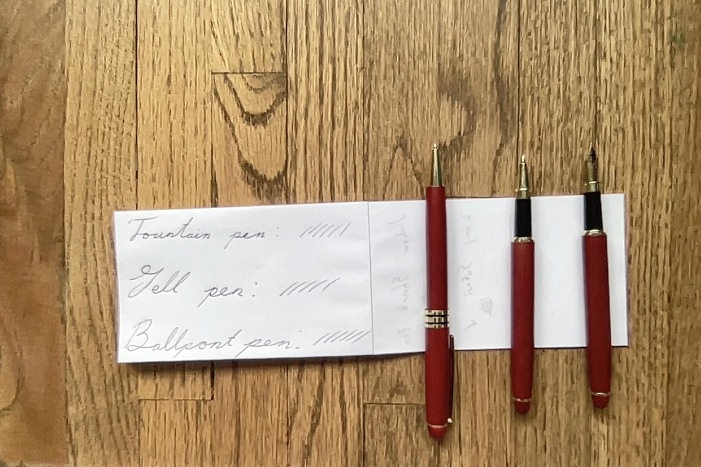 3 Pcs Wooden Pens Set with Gift Case - Best Writing Fountain Fancy Ballpoint Pen and Luxury Gel Pen with Ink Refills, Promotional Business Designer Pens customer photo 1