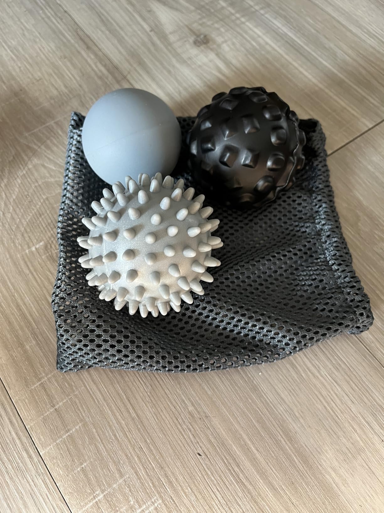 Plyopic. Massage Ball Set - for Deep Tissue Muscle Massage, Myofascial Release, Trigger Points, Mobility, Plantar Fasciitis - Eliminate Muscle Tension & Tightness in Your Back Neck Foot customer photo 1