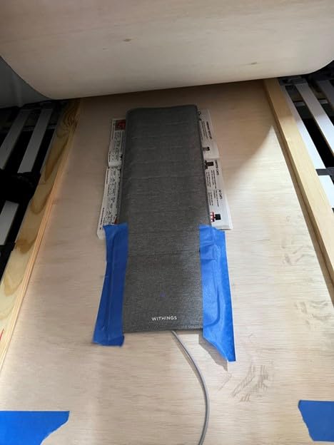 Withings Sleep - Sleep Tracking Pad Under The Mattress With Sleep Cycle Analysis customer photo 2