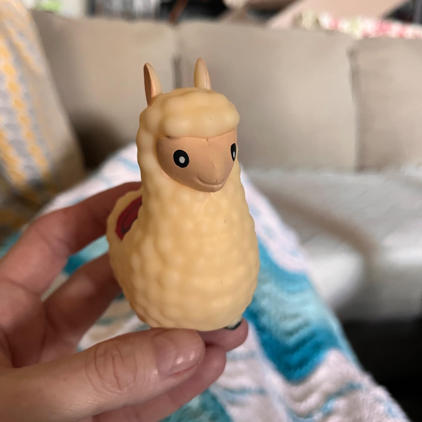 Boxer Gifts Calma Llama Stress Relief Toy | Unique Stress Balls for Adults & Teenagers - Animal Squishy Fidget Toys for Anxiety - Cool Desk Accessories | Cute Stocking Stuffer Llama Gifts customer photo 2