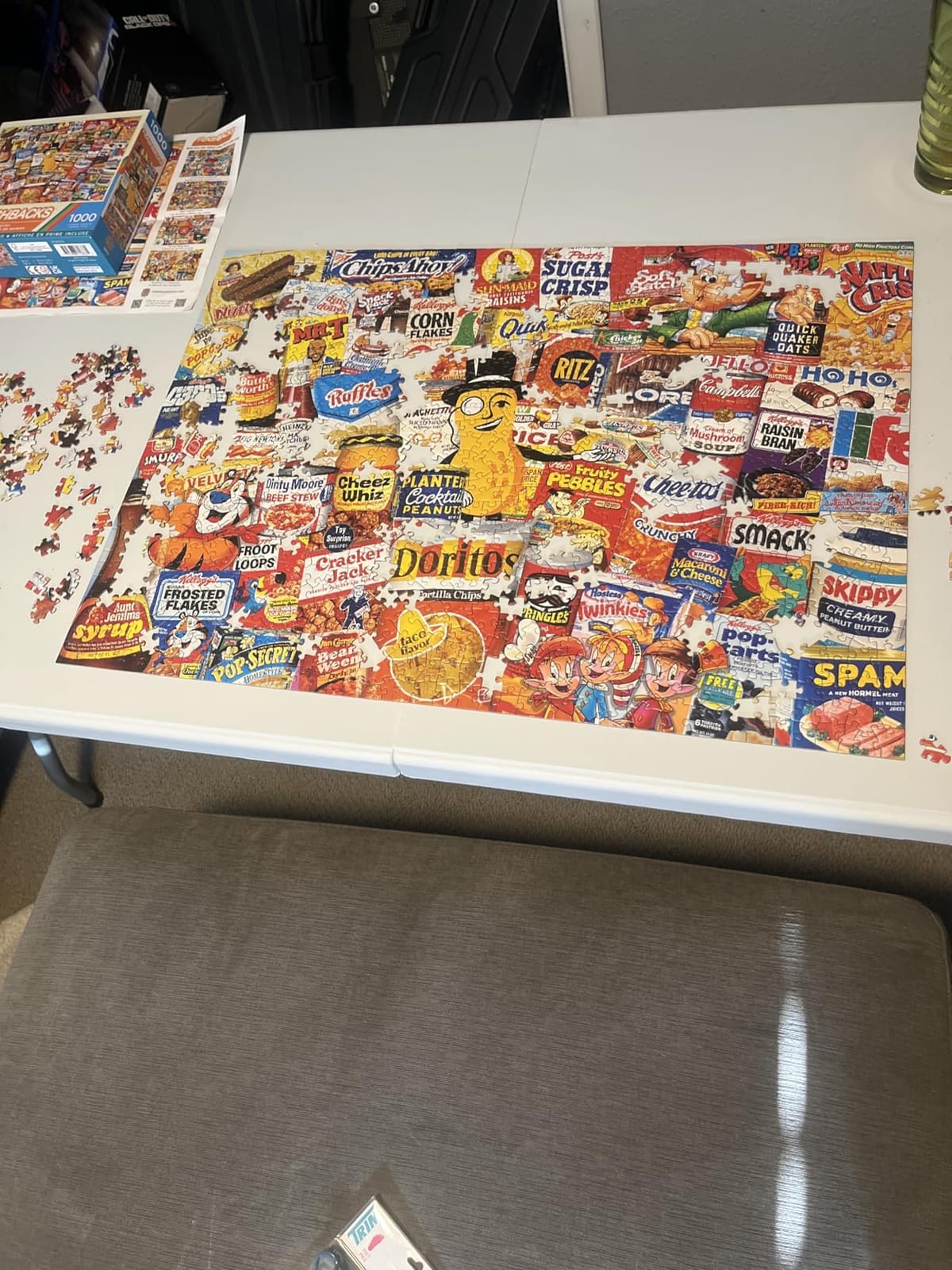 MasterPieces 1000 Piece Jigsaw Puzzle Mom's Pantry | Vintage Kitchen Art customer photo 2