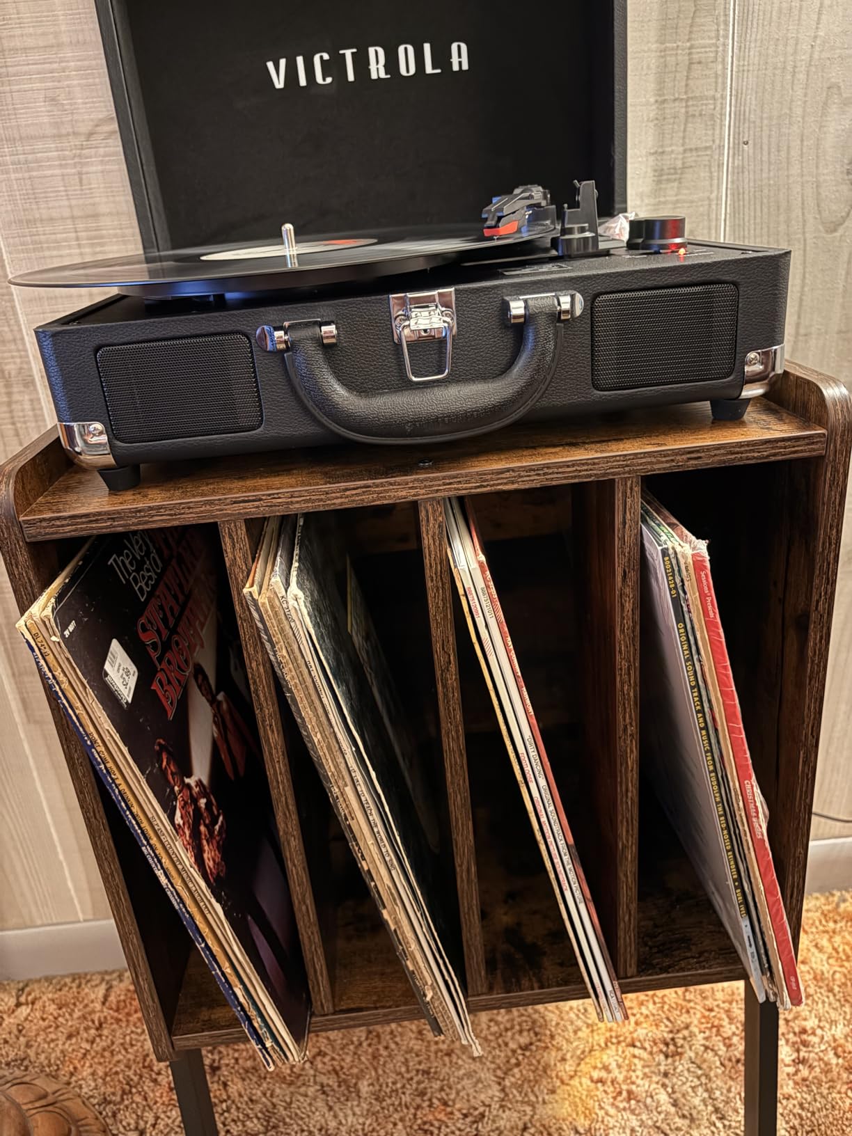 Victrola Journey - Bluetooth Suitcase Record Player - Brown customer photo 2