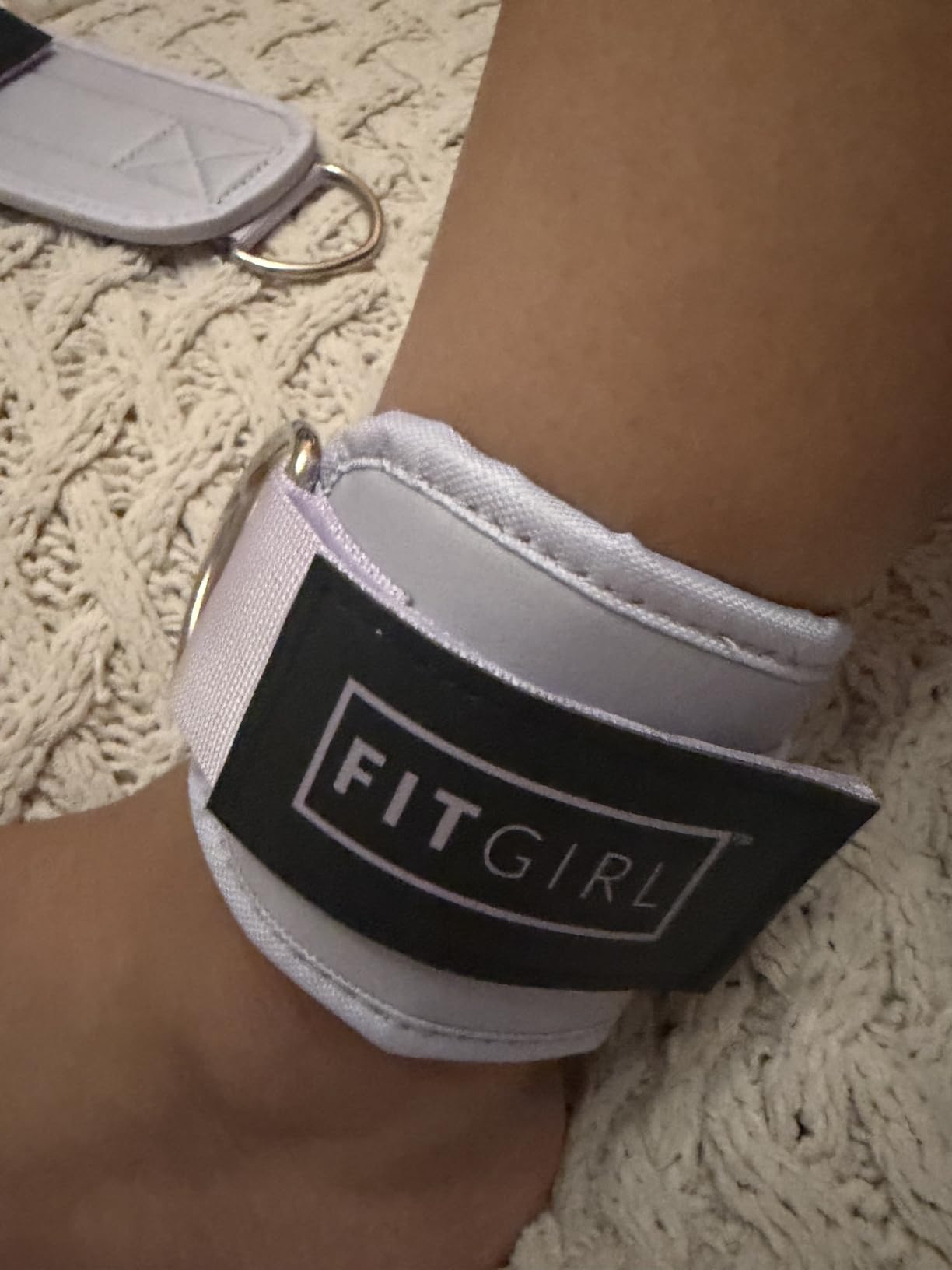 Ankle Strap for Cable Machine - Premium Padding and Comfort for Cable Exercise Machines, Cable Exercise Attachment for Home & Gym, Glute Workouts - Kickbacks, Leg Extensions, Hip Abductors customer photo 1