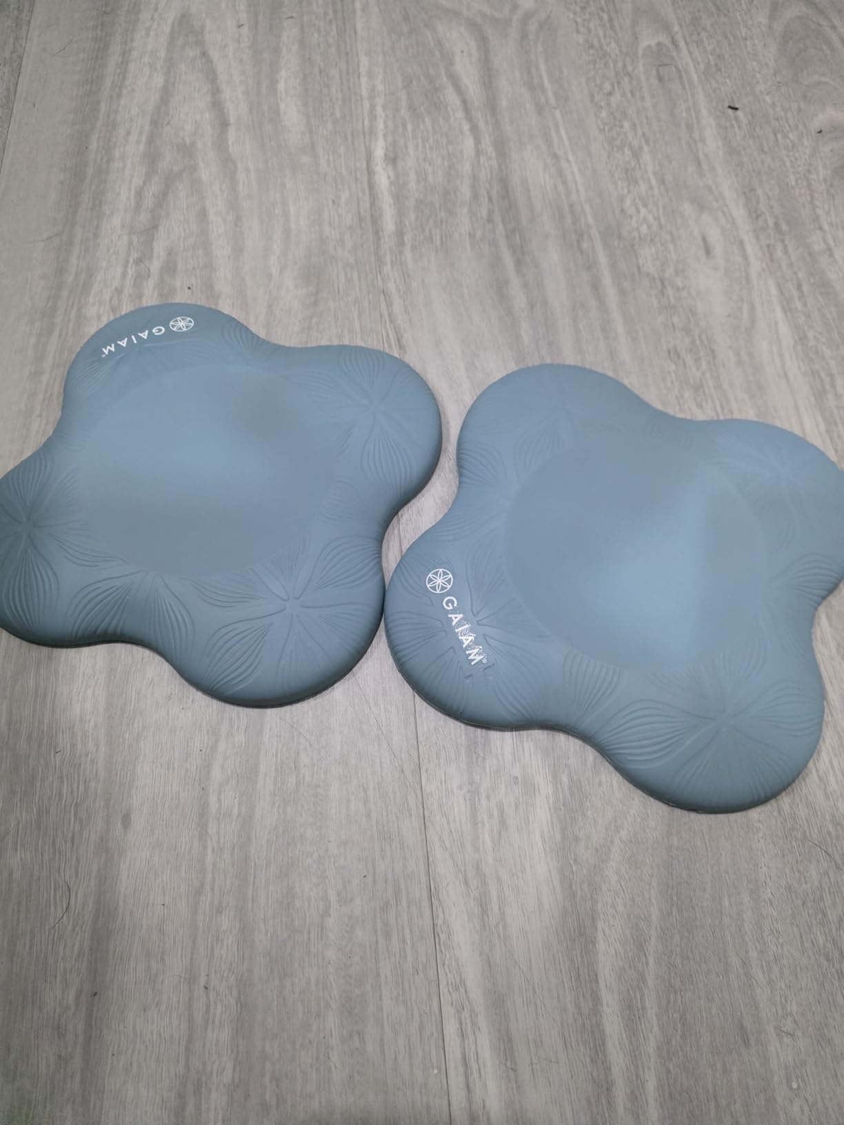 Gaiam Yoga Knee Pads Set of 2, Cushion for Knees & Elbows | Extra Cushioning | Non-Slip Back | Knees, Elbows & Wrists | Yoga, Pilates & Kneeling | Travel-Friendly customer photo 1