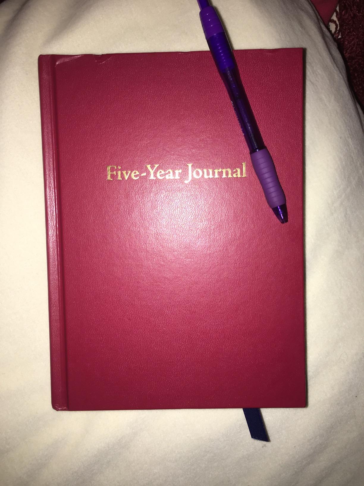 Hard Cover 5 Year Journal | The Easiest to Use Five Year Journal | Quick and Easy Five Year Daily Journal System | 6x8.25 Inch Size (Turquoise) customer photo 2