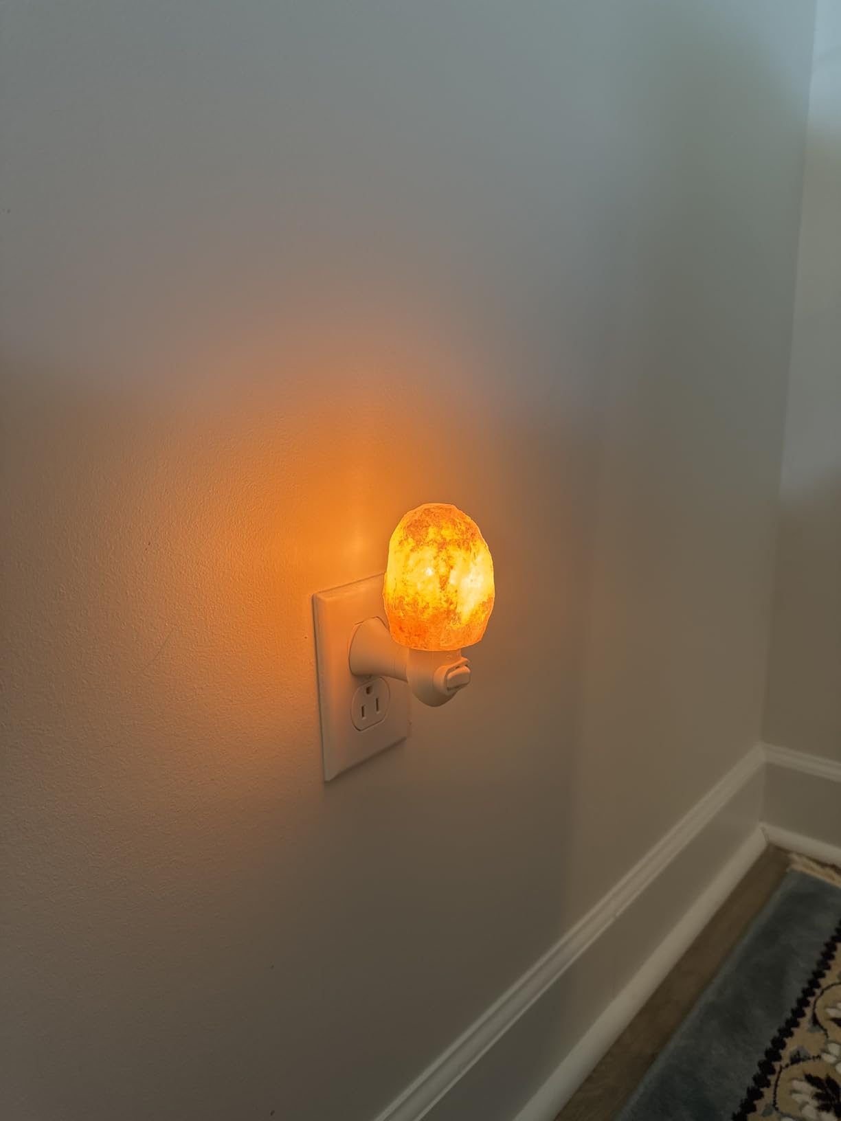 Pink Himalayan Salt Lamps - Hand Carved, Natural Night Lights for Bedrooms and Home Decor customer photo 1