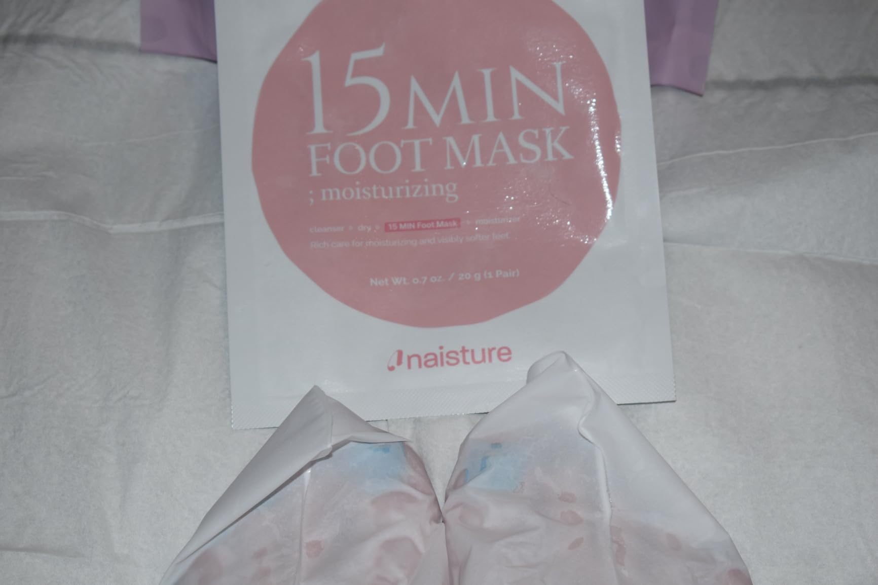 Naisture 15 Min Pamper Me Kit Korean Spa Skincare Gift Set for Women-Head to Toe with Hair, Face, Eye, Hand, & Foot Masks (7 pcs) customer photo 1