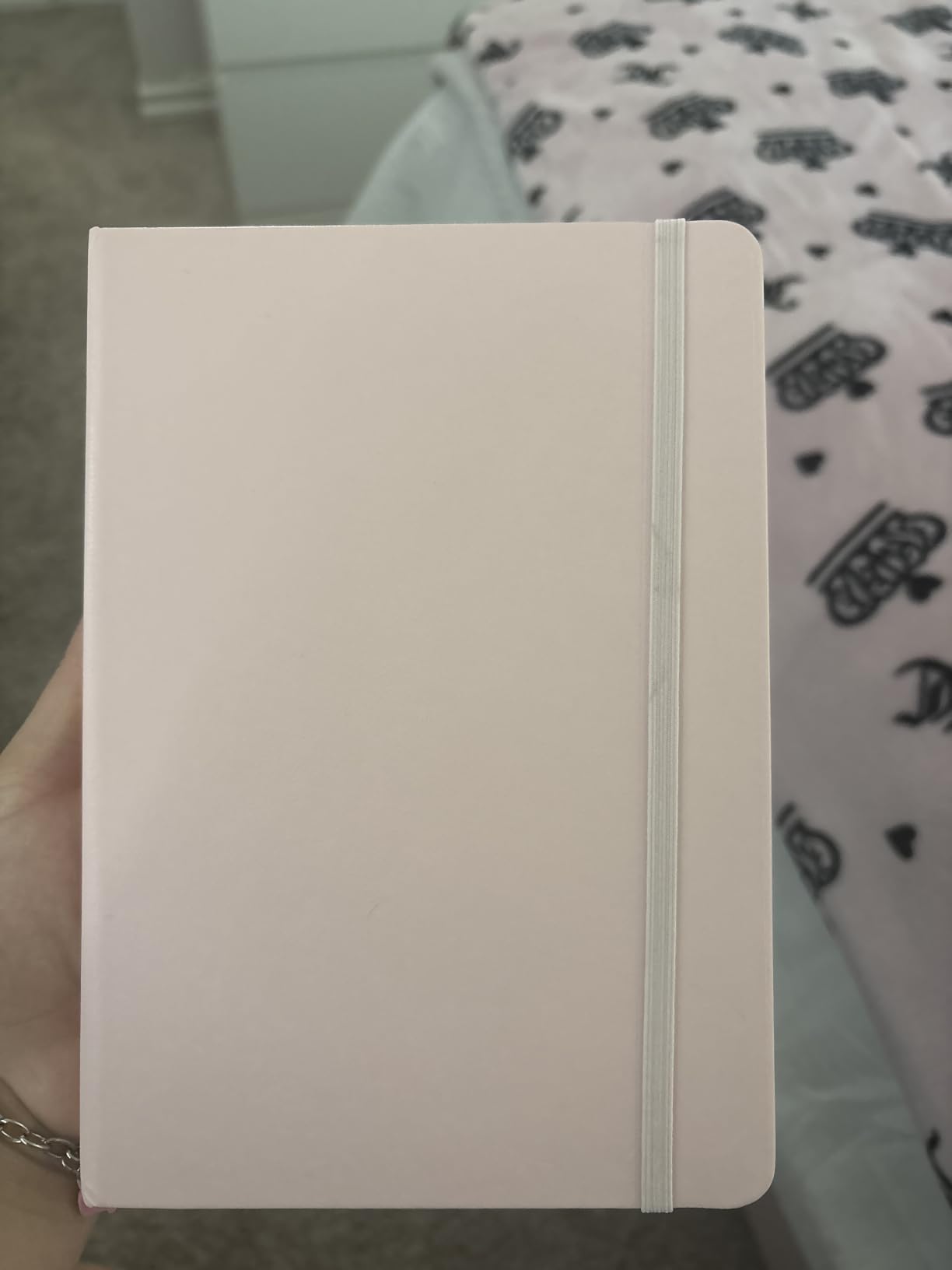 PAPERAGE Lined Journal Notebook, (Black), 160 Pages, Medium 5.6 in x 8 in - 100 GSM Thick Paper - Hardcover Journaling Notebook for Work, School & Note Taking customer photo 1