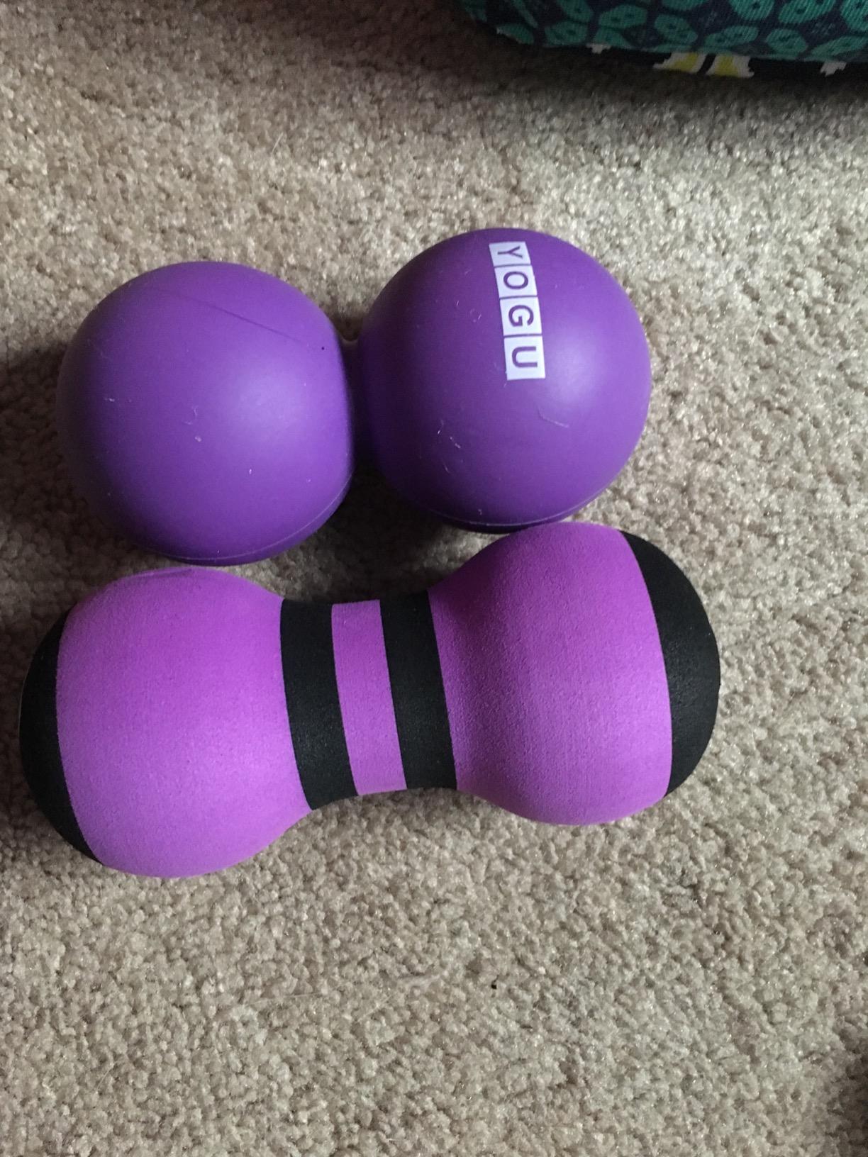 Myofascial Trigger Point Release & Deep Tissue Therapy Kit 6 Pack - Foam, Spiky & Peanut Balls in 3 Sizes customer photo 1