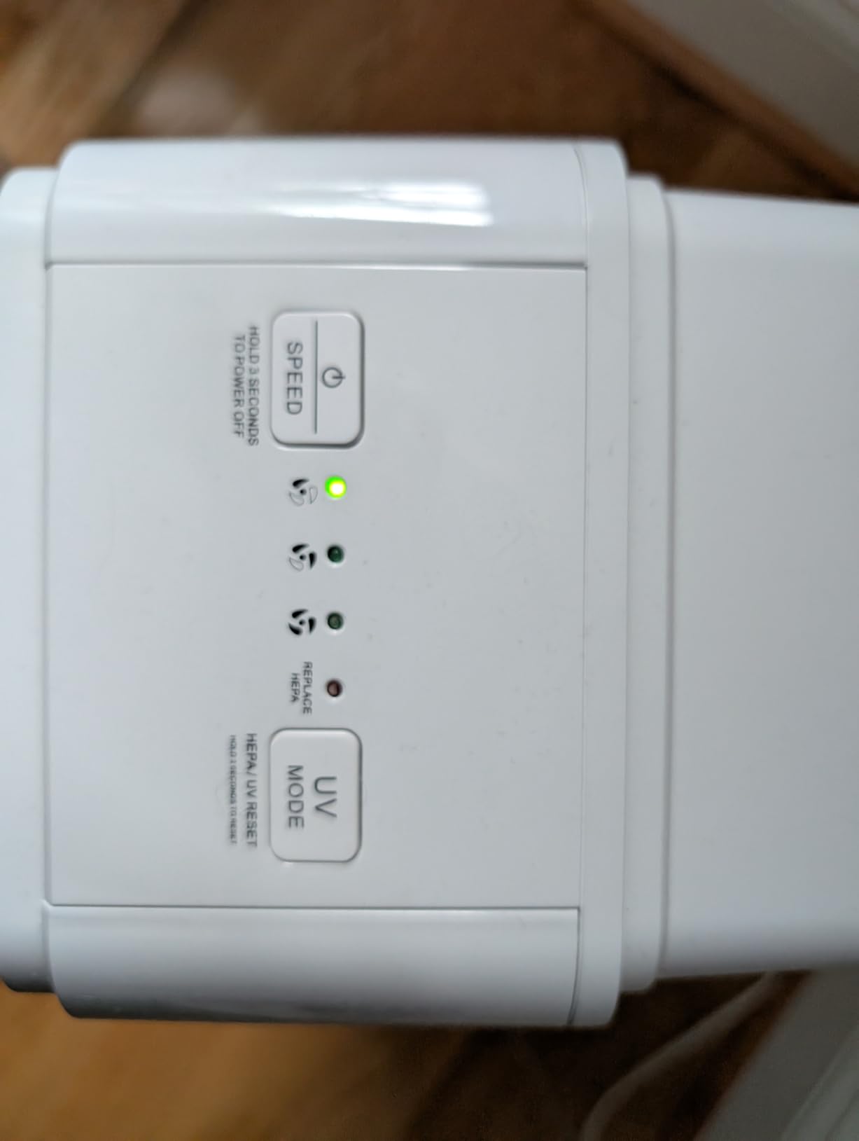 GermGuardian Air Purifier for Homes with Pets, H13 Pet HEPA Filter, Removes Pet Dander, Dust, Allergens, Smoke, Pollen, Odors, Mold, UV-C Light Helps Reduce Germs, 22 Inch, White, AC4300WPT customer photo 2