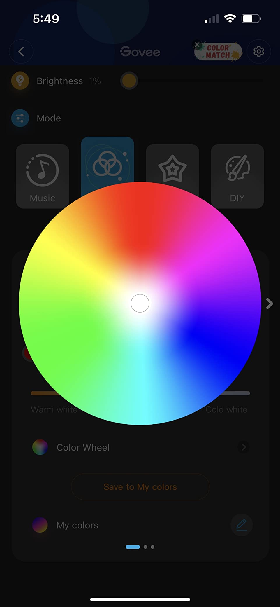Govee Smart RGB LED Strip Lights 16.4ft, Work with Alexa, Google Assistant customer photo 1