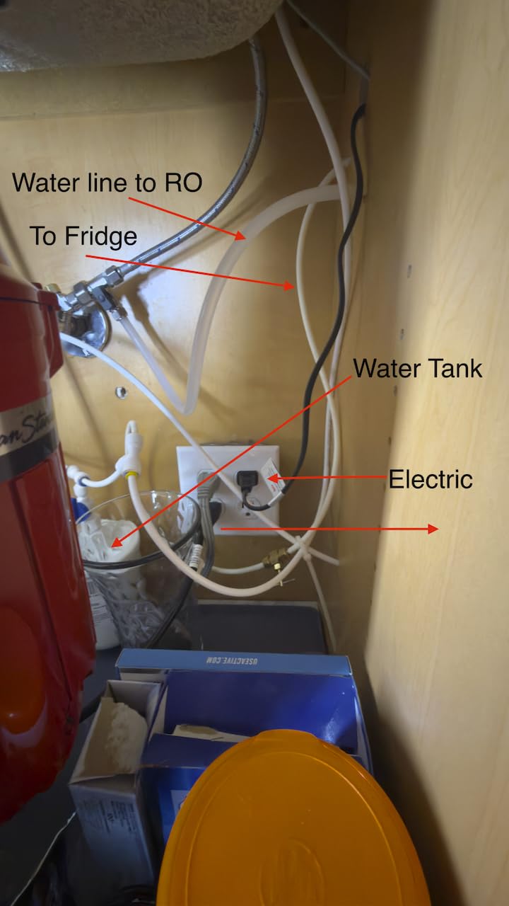 Waterdrop G3P600 Reverse Osmosis System, 600 GPD Tankless RO Water Filter customer photo 1