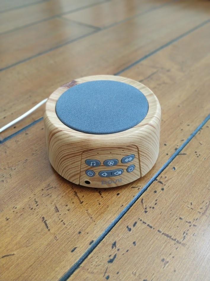 Douni Sleep Sound Machine - White Noise Machine with 27 Soothing Sounds for Sleeping & Relaxation, Timer Settings, Sleep Therapy for Families, Home, Office, Travel. Wood Grain customer photo 2