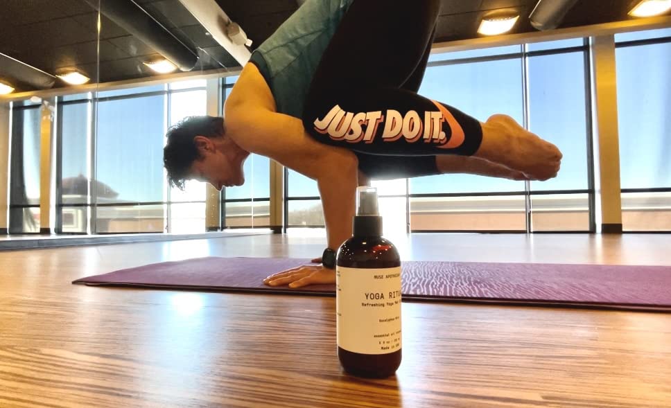 Muse Apothecary Yoga Ritual - Aromatic and Refreshing Yoga Mat Cleaner, 8 oz, Infused with Essential Oils - Eucalyptus Mint customer photo 2