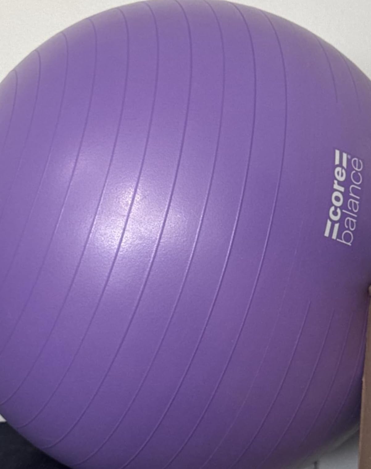Core Balance Exercise Ball, Stability Ball for Yoga, Pilates and Fitness, Gym Ball for Home Gym and Office Chair, Training, Physical Therapy, Anti Burst, Pump Included, 55cm 65cm 75cm 85cm customer photo 2