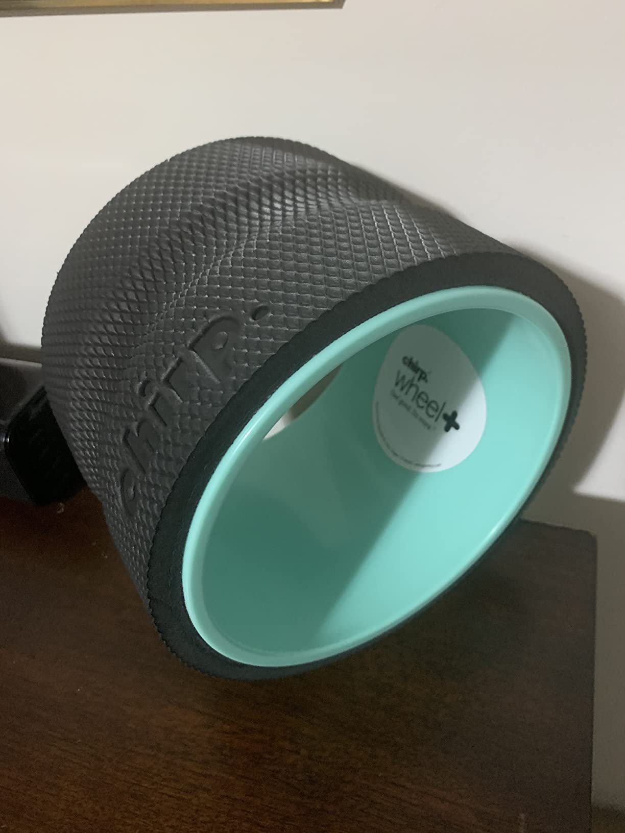 Chirp Wheel+ Foam Roller, Back & Neck Pain Relief, Mint 6-Inch customer photo 1