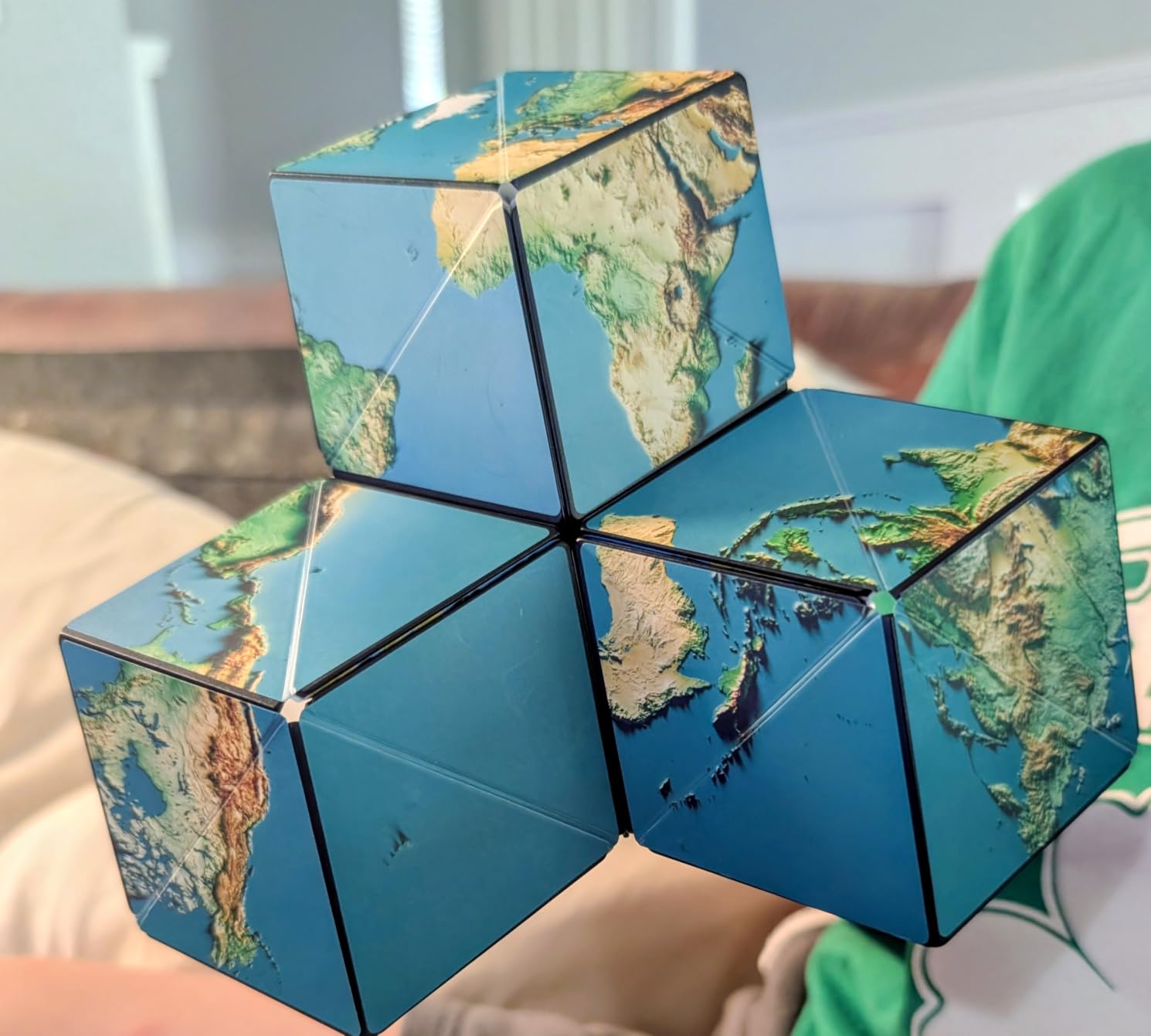 Shashibo DODECA Magnetic Puzzle Cube, Stress Relief Fidget Toy | 100+ Possible Shapes, Sensory Fidget Toy For Adults & Kids, Fun Shape Shifting Puzzle Box For All Ages customer photo 2