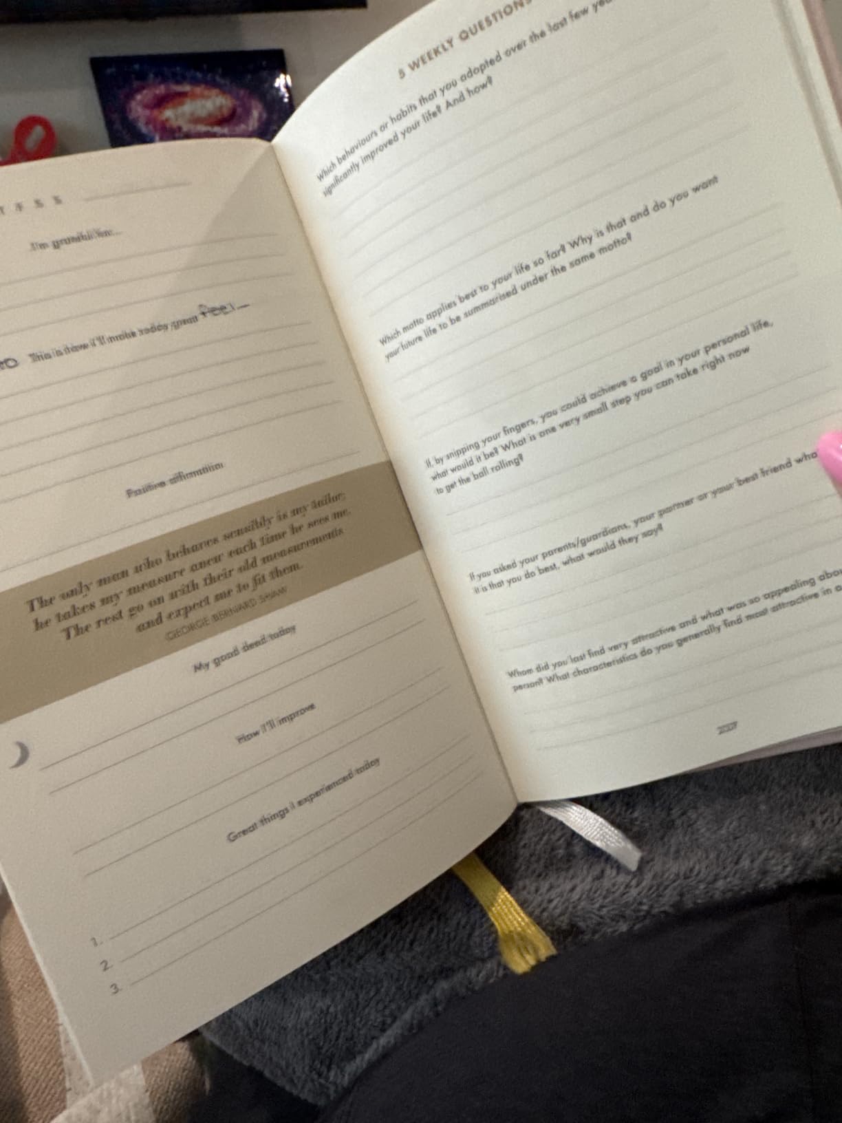 6-Minute Diary - 3-Million-User Gratitude Journal for Women & Men with Prompts - Guided Self Care Book Based on Positive Psychology - Daily Manifestation customer photo 1