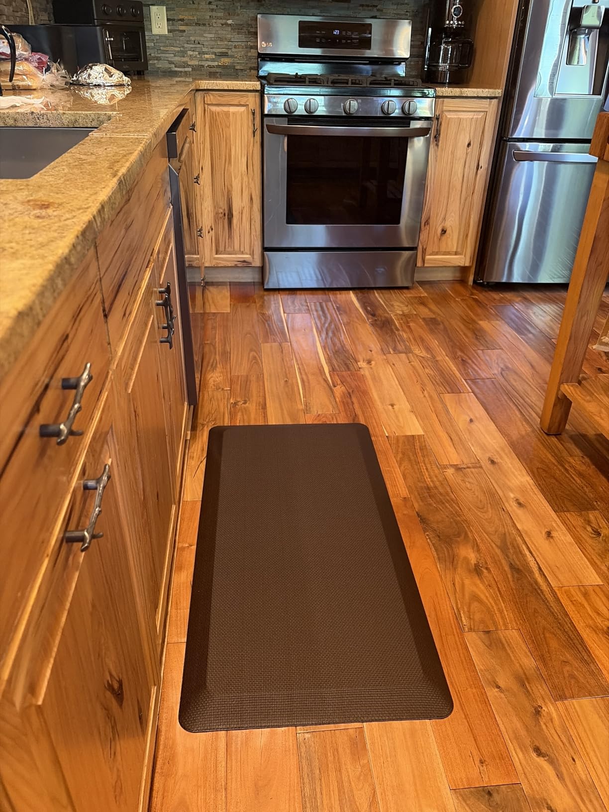FEATOL Anti Fatigue Mat for Standing, 9/10 Extra Thick Ergonomic Standing Desk Mat, Comfort Memory Foam Standing Mat at Home, Office All Day (20