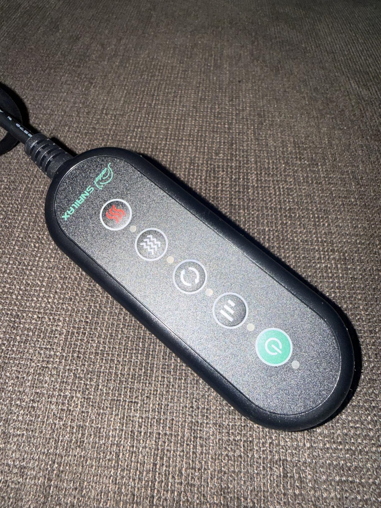 Snailax Back Massager with Heat,Shiatsu Massage Seat Cushion,8 Flexible Nodes Massage for Full Back Massage Chair Pad,Chair Massager for Office,Home Use customer photo 2
