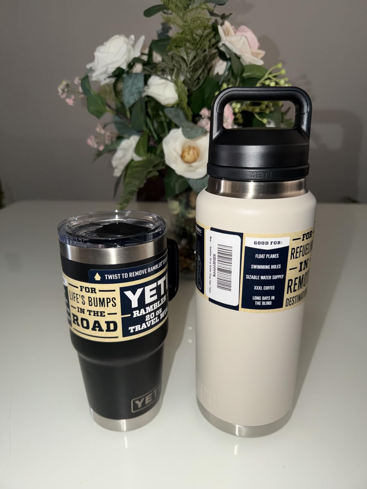 YETI Rambler 36 oz Bottle, Vacuum Insulated, Leakproof, Stainless Steel with Chug Cap customer photo 2