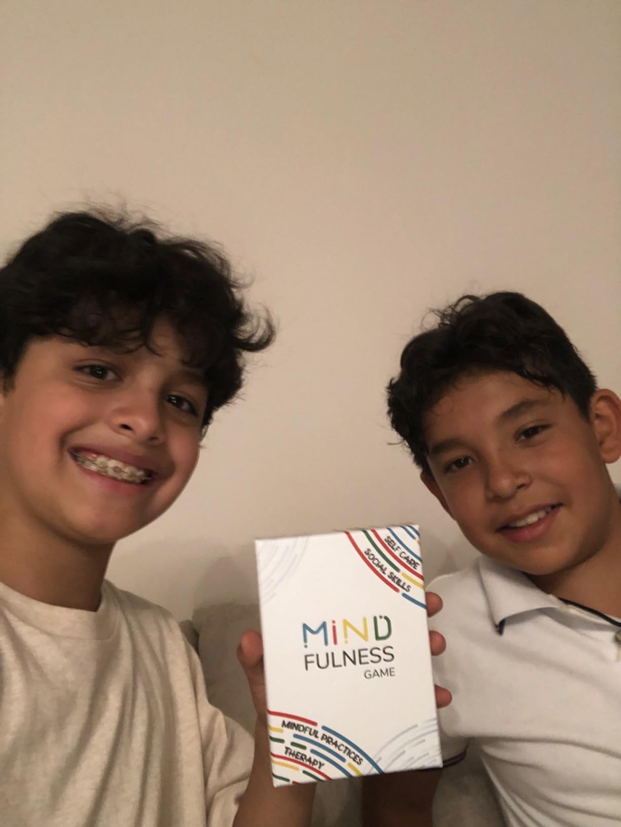 Mindfulness Therapy Game: Teaches Social Skills, Self Care & More for Kids, Teens & Adults. 50 Cards customer photo 1