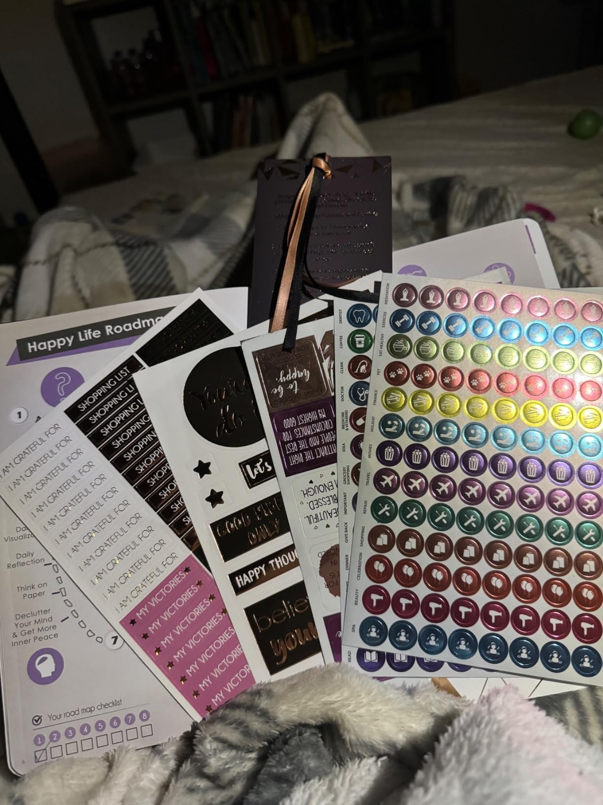 Freedom Mastery Daily Journal of Gratitude, Productivity & Habit Tracker | Undated 90-Day Planner with Daily Reflection, Mindfulness, Positivity, Vision Board & Stickers, Gratitude Journal for Women customer photo 1
