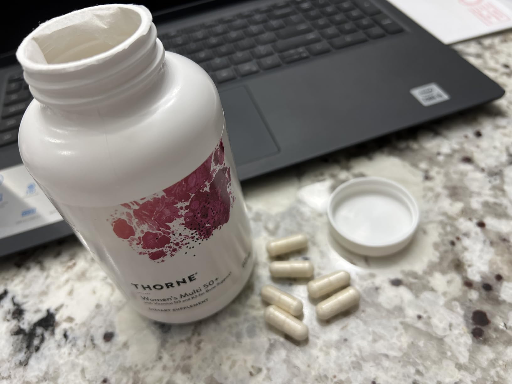 THORNE Women's Multi 50+, Comprehensive Daily Multi-Vitamin, 180 Capsules | Formulated for Perimenopausal & Postmenopausal Women, Supports Heart, Brain, Bone & Immune Health*, Third-Party Certified customer photo 1