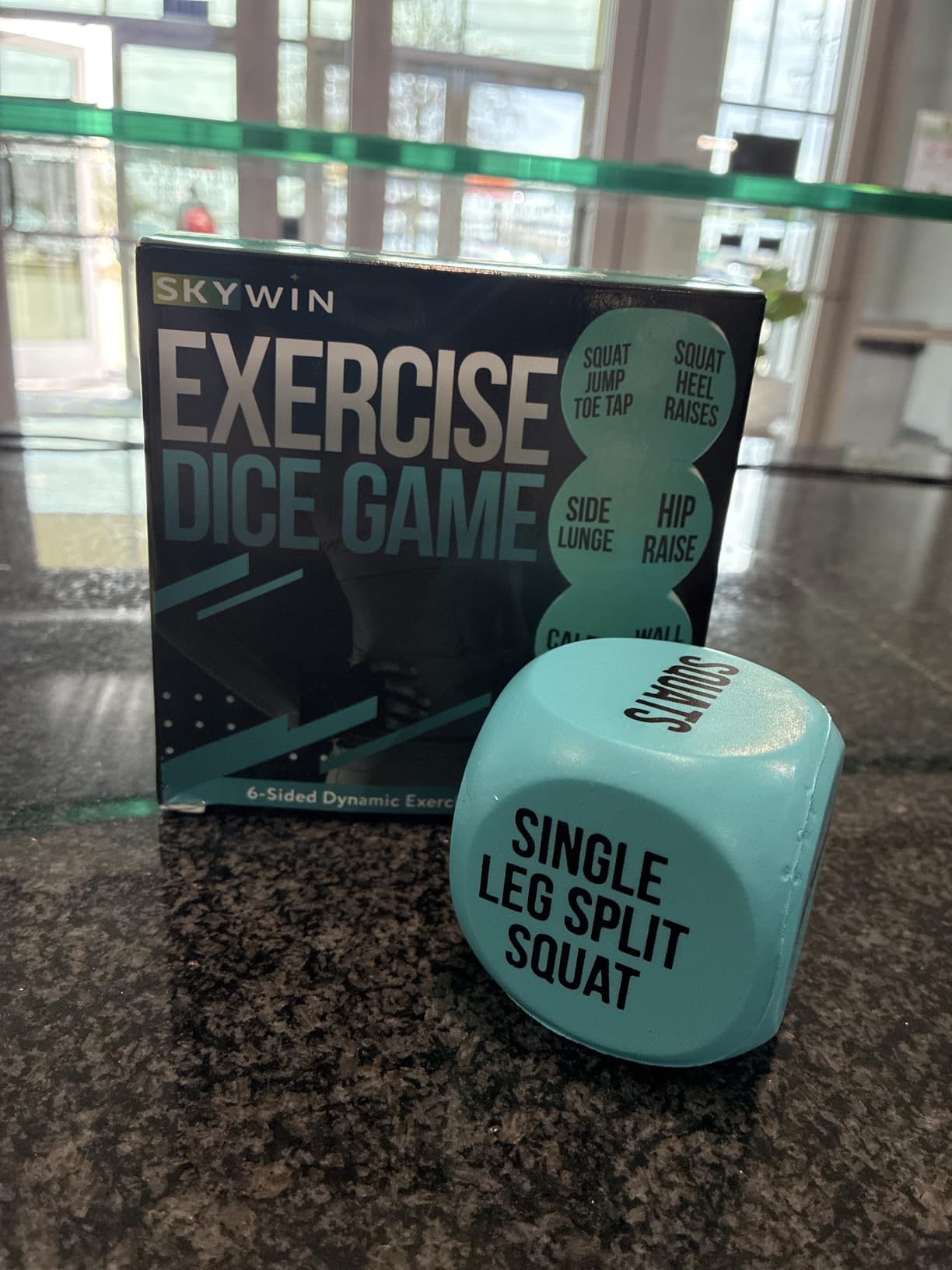4 PCS Exercise Dice - 6 Sided Foam Workout Dice for Teens & Adults, Fun Fitness Equipment for Solo or Group Classes, Home Gym Use - Great Workout Equipment & Gifts for Gym Lovers customer photo 1