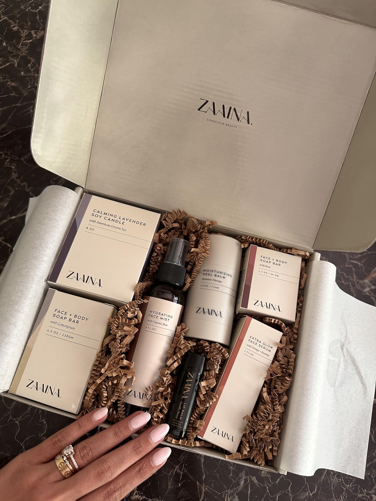 Luxury Spa Gift Basket for Women - Self Care Gifts, Relaxation & Pampering Spa Set, Birthday Gifts for Women, Bath & Body Care Package - USA Made customer photo 2