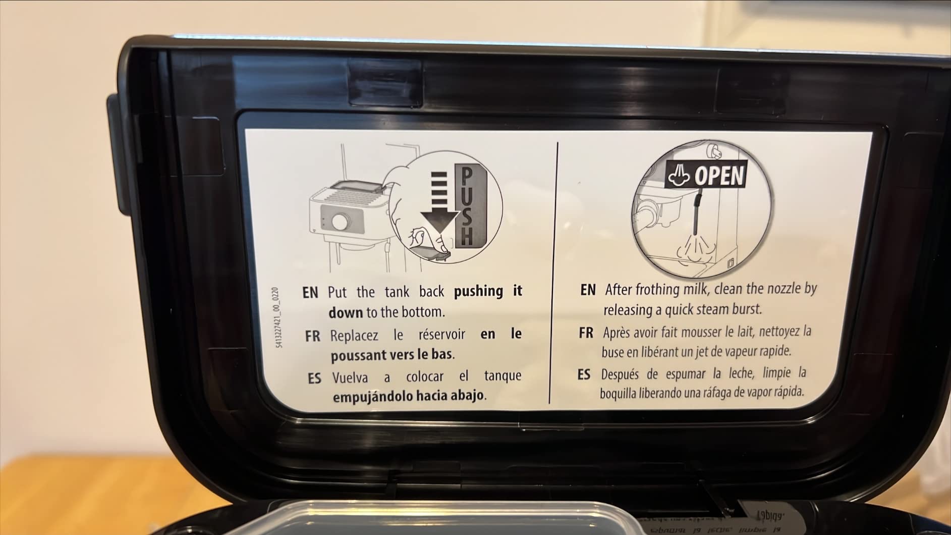 De'Longhi Stilosa Compact Manual Espresso Machine, 15 Bar Pump Pressure, Manual Milk Frother customer photo 1
