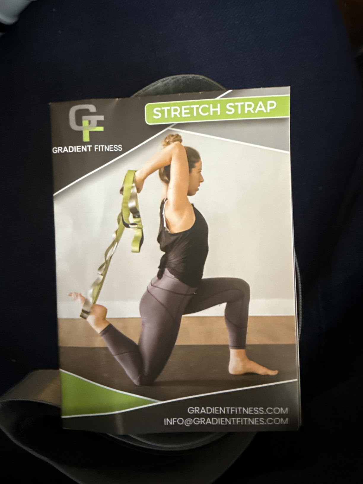 Stretching Strap for Physical Therapy, 12 Multi-Loop Stretch Strap 1.5