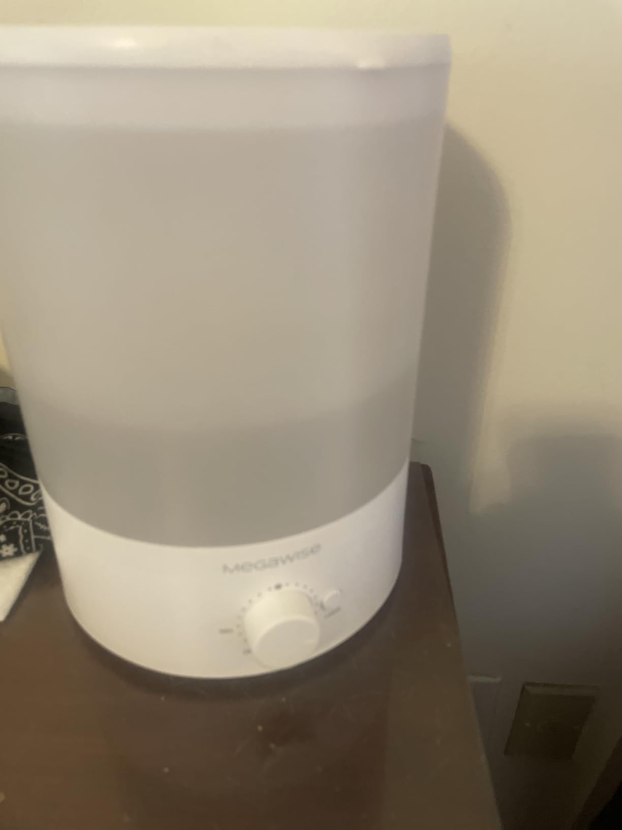 MegaWise Ultrasonic Cool Mist Humidifier SK7620 - 1.5L Capacity, Whisper-Quiet Operation, Adjustable Mist Output, Auto Shut-Off - Ideal for Home, Office, Baby Room, and Bedroom customer photo 2