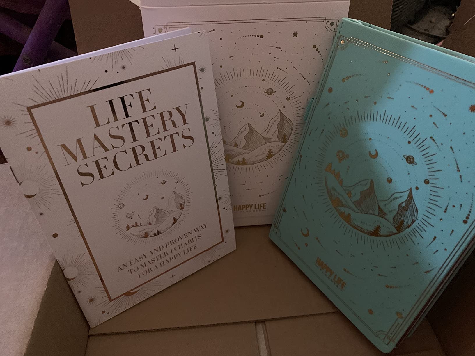 Life Mastery Planner - A 12 Month Journey to Crush Your Goals, Increase Productivity, Passion, Success & Happiness - Weekly & Monthly Life Planner customer photo 1