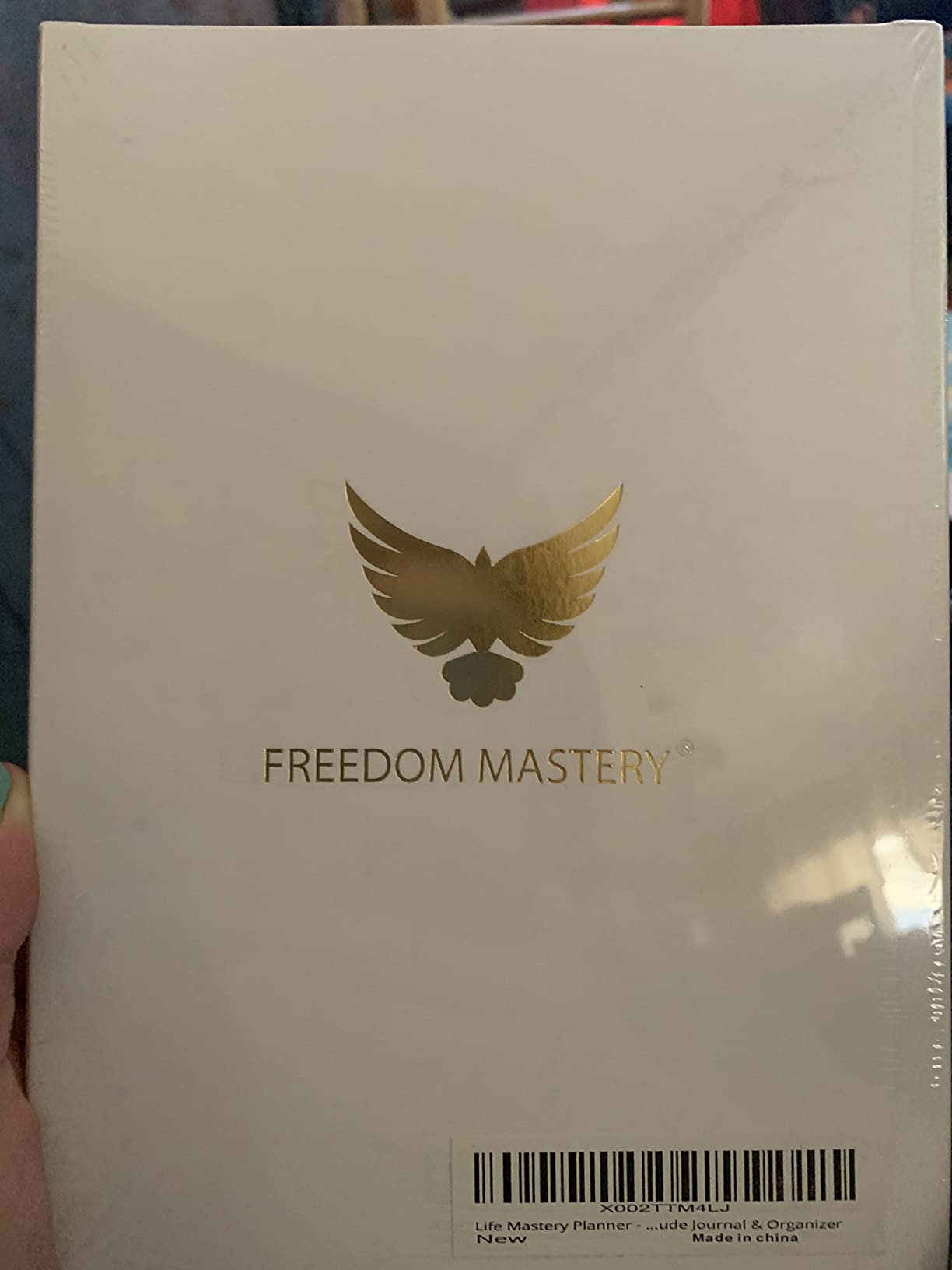 Life Mastery Planner - A 12 Month Journey to Crush Your Goals, Increase Productivity, Passion, Success & Happiness - Weekly & Monthly Life Planner customer photo 2