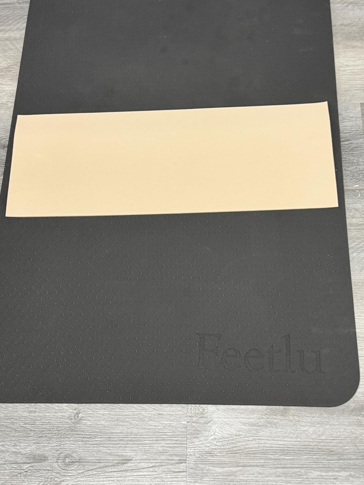 Extra Thick Yoga Mat with Carry Strap, 10mm Non-Slip Exercise Mat, 72 x 24 Inch Cushioned Workout Mat for Yoga, Pilates, Stretching & Floor Exercises customer photo 1