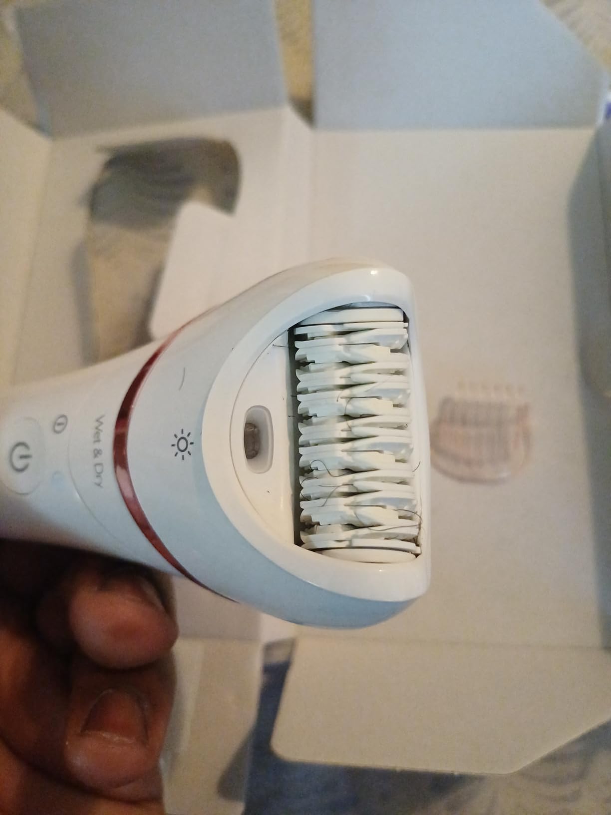 Philips Epilator Series 8000 5 in 1 Shaver for Women, Trimmer, Pedicure and Body Exfoliator with 9 Accessories, BRE740/14 customer photo 1