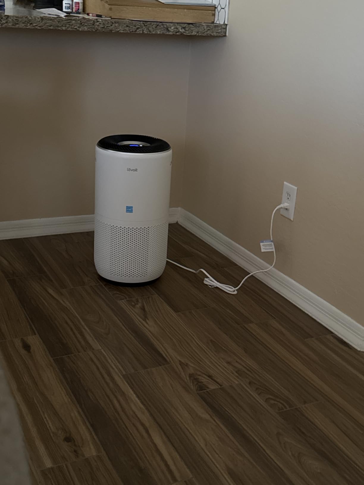 LEVOIT Core 400S-P Smart Air Purifier for Home Large Room Up to 1733 Ft², HEPA Sleep Mode, AHAM VERIFIDE, Auto Mode, Air Quality Monitor, 3-in-1 Filter, White customer photo 2
