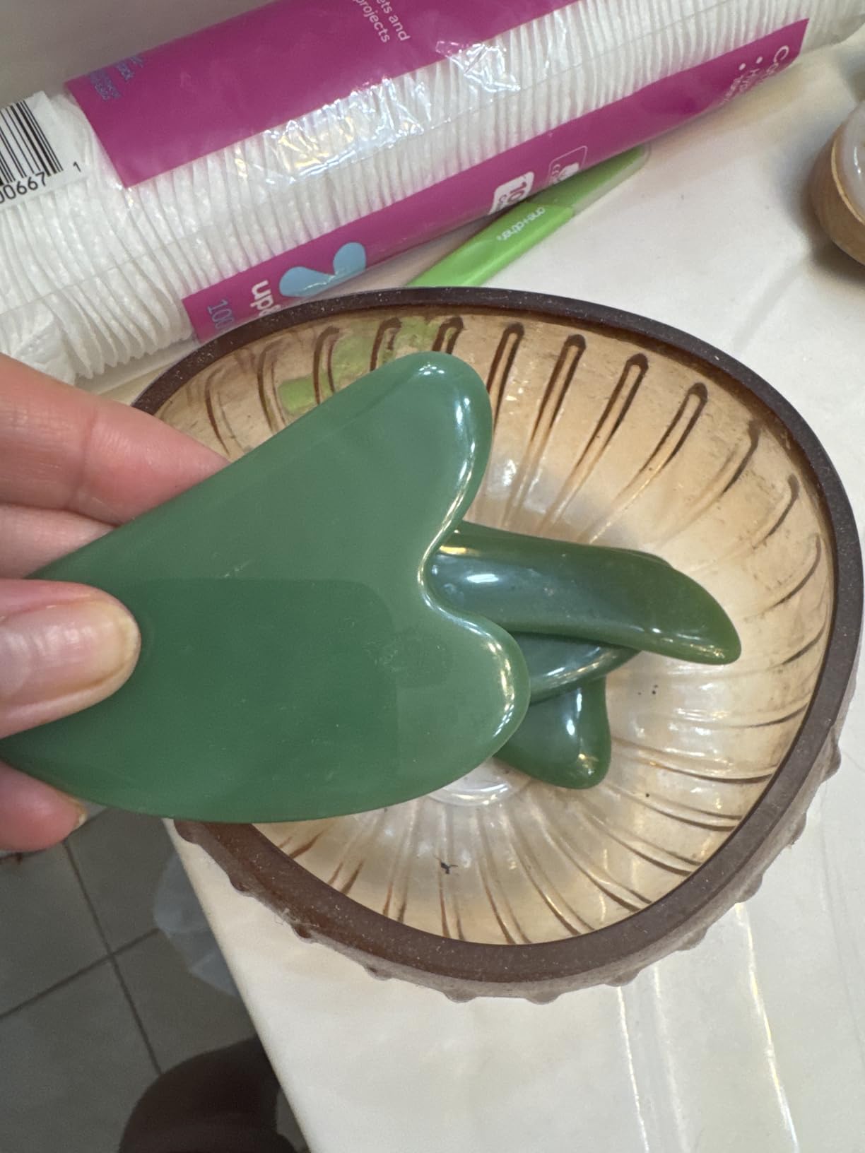 Rena Chris Guasha Massage Tool 4 pcs Gua Sha Facial Tool Set customer photo 1