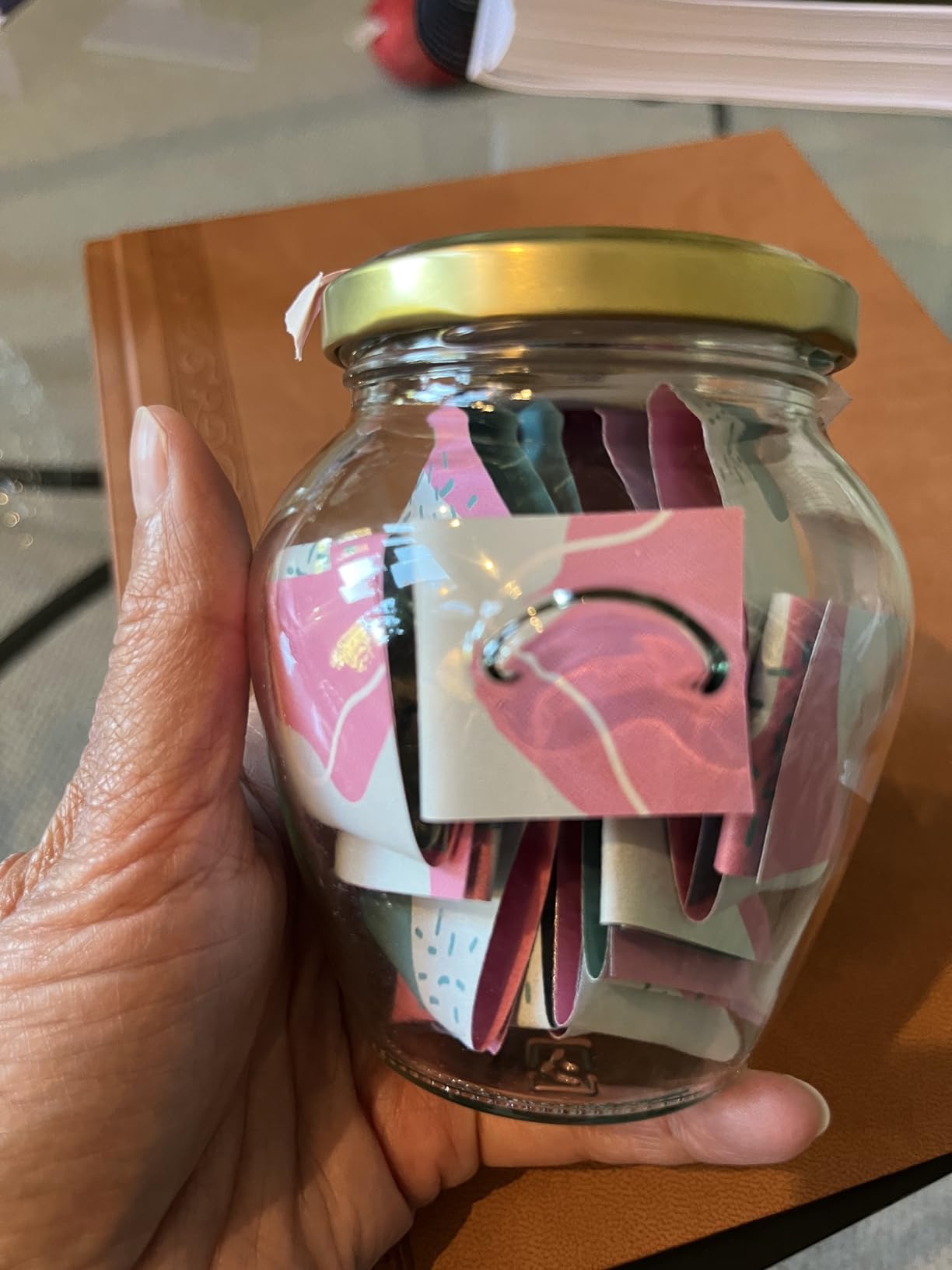 Only Good Vibes Success and Inspiration Jar - 31 Motivational Quotes with Daily Encouragement for Goals and Resilience - Compact Desk Gift for Women, Men, Teens - Pull a Quote, Get Inspired customer photo 2