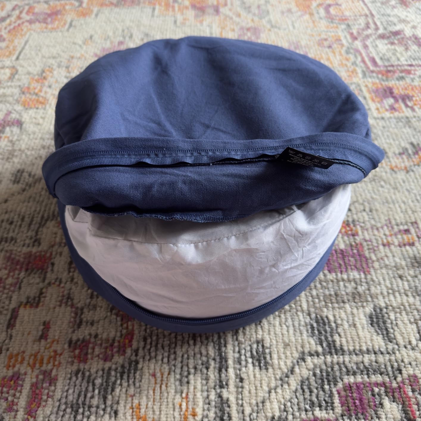 Retrospec Sedona Meditation Cushion, Buckwheat Pillow, Meditation Pillow customer photo 1
