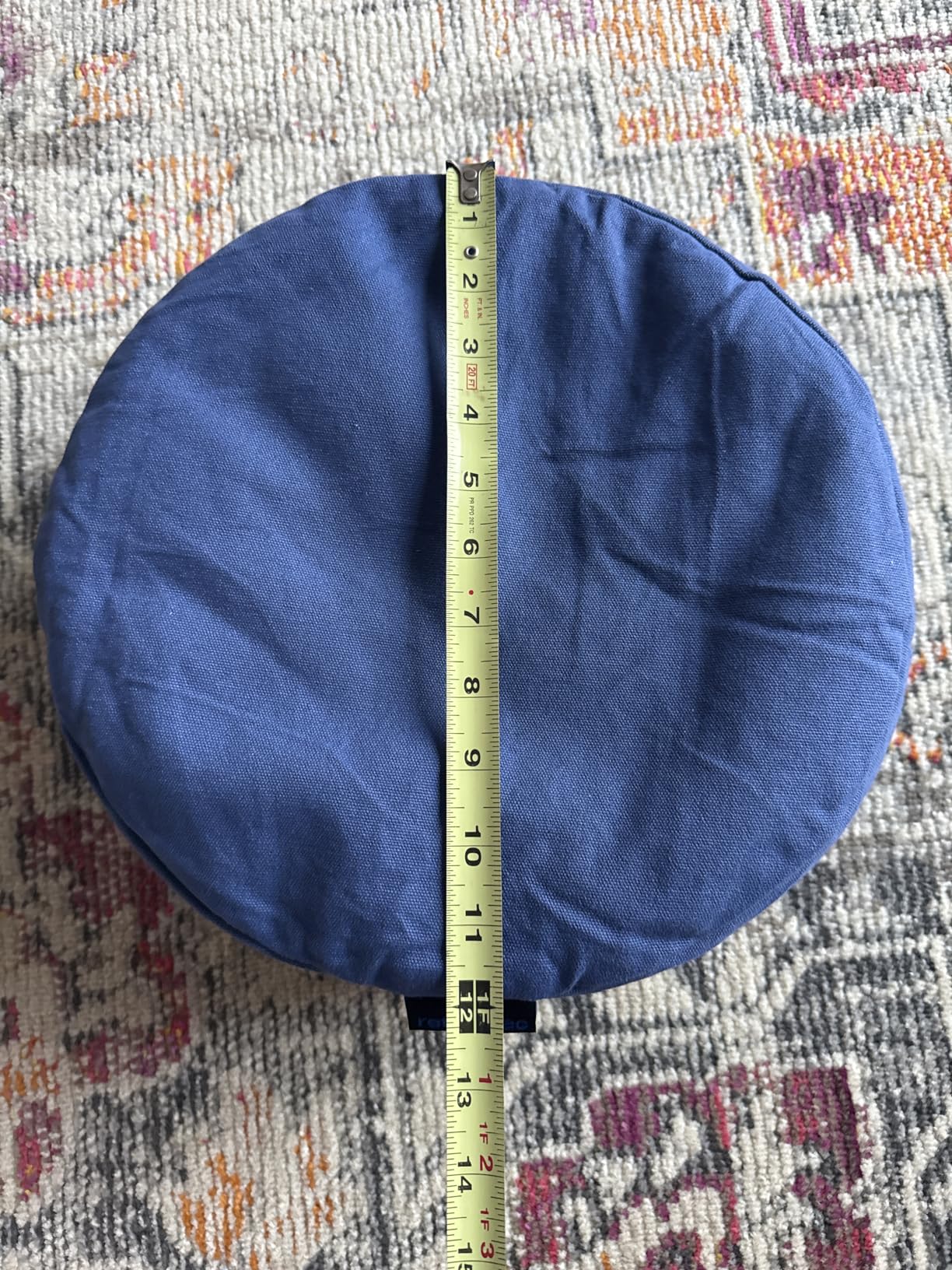 Retrospec Sedona Meditation Cushion, Buckwheat Pillow, Meditation Pillow customer photo 2