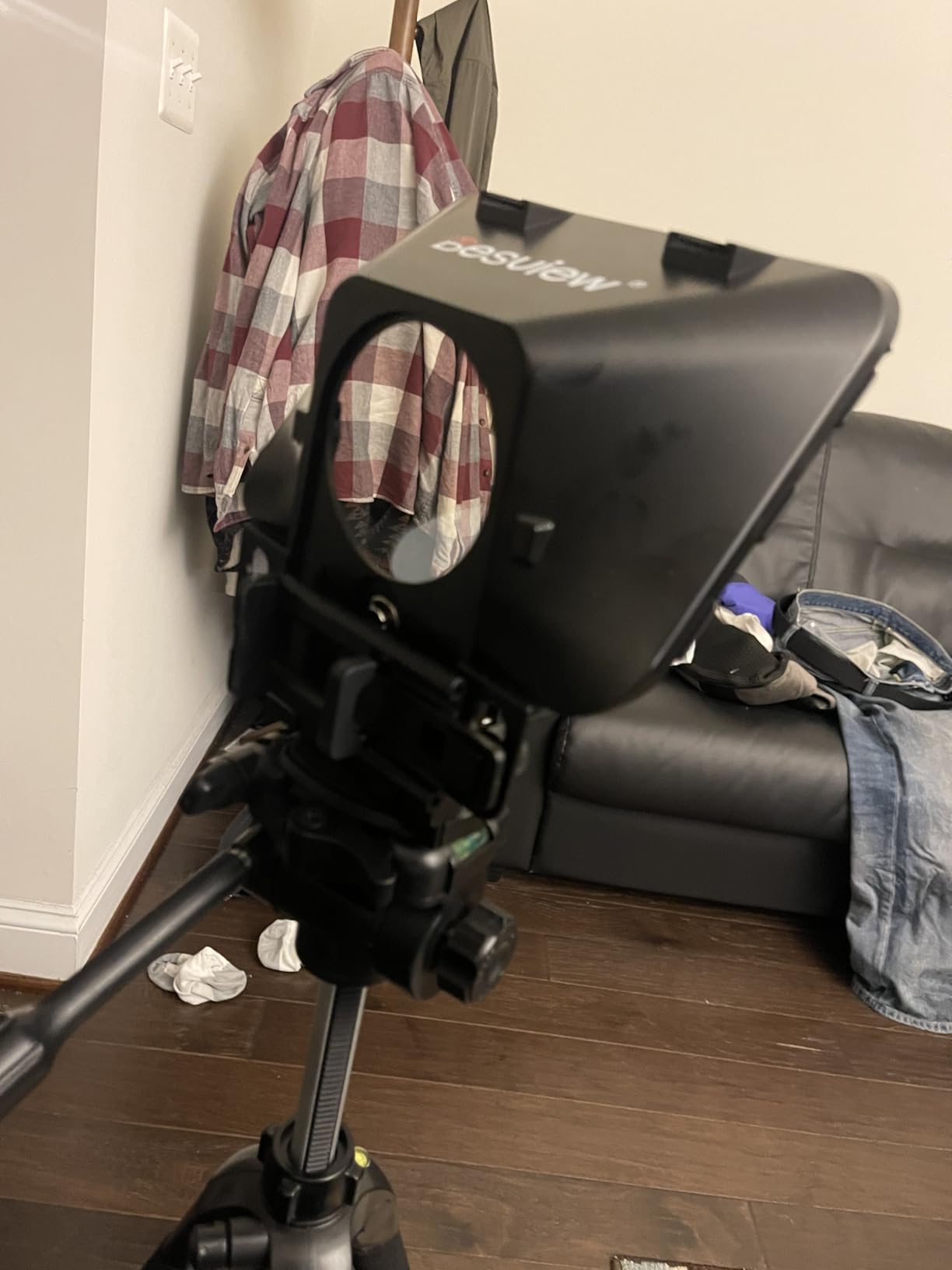 Desview T3 Teleprompter for Camera & Smartphone - Supports iPad/Tablet up to 10