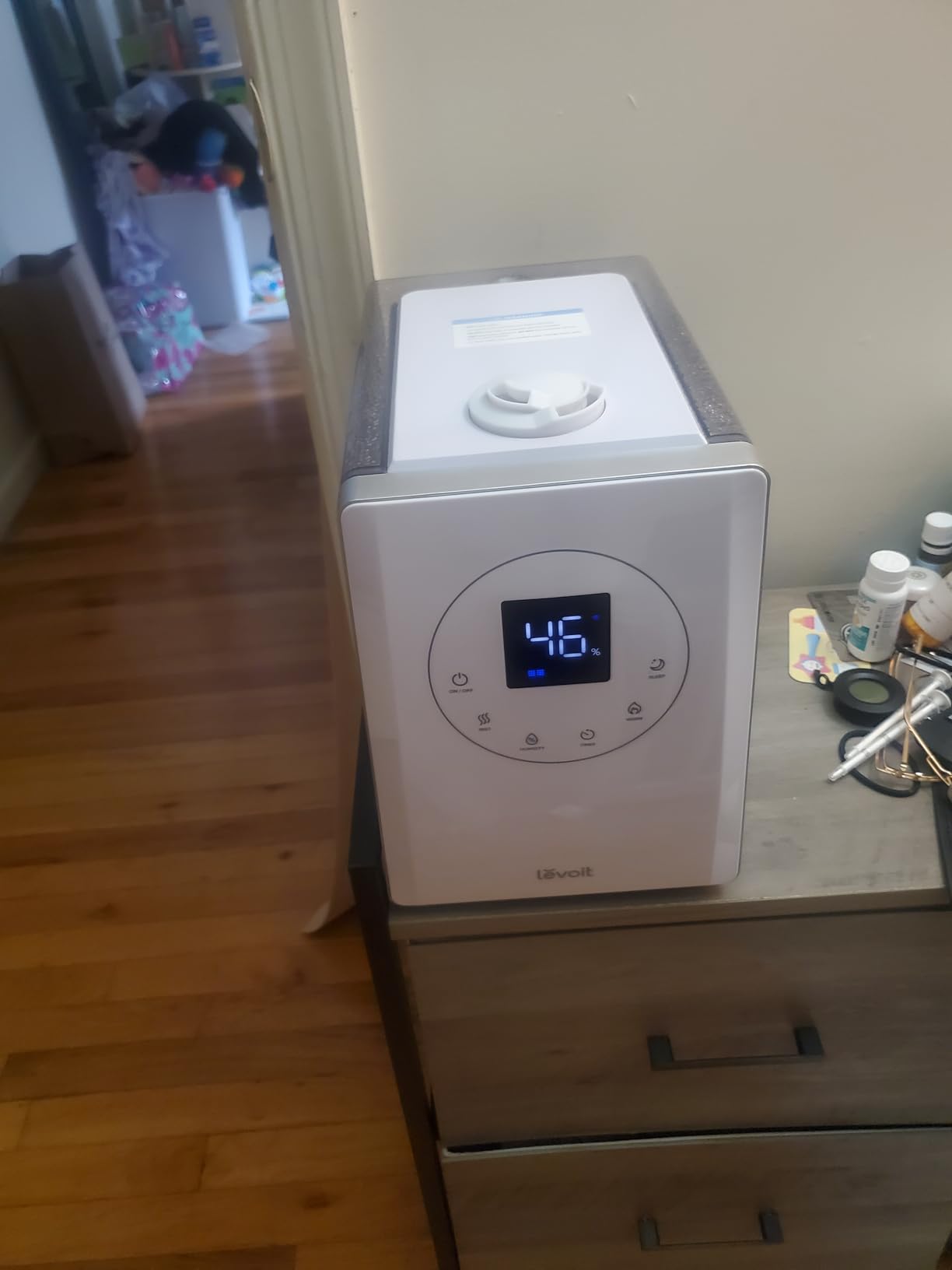 LEVOIT LV600S Smart Warm and Cool Mist Humidifiers for Home Bedroom Large Room, (6L) 753ft² Coverage, Quickly & Evenly Humidify Whole House, Easy Top Fill, App & Voice Control - Quiet Sleep Mode customer photo 1