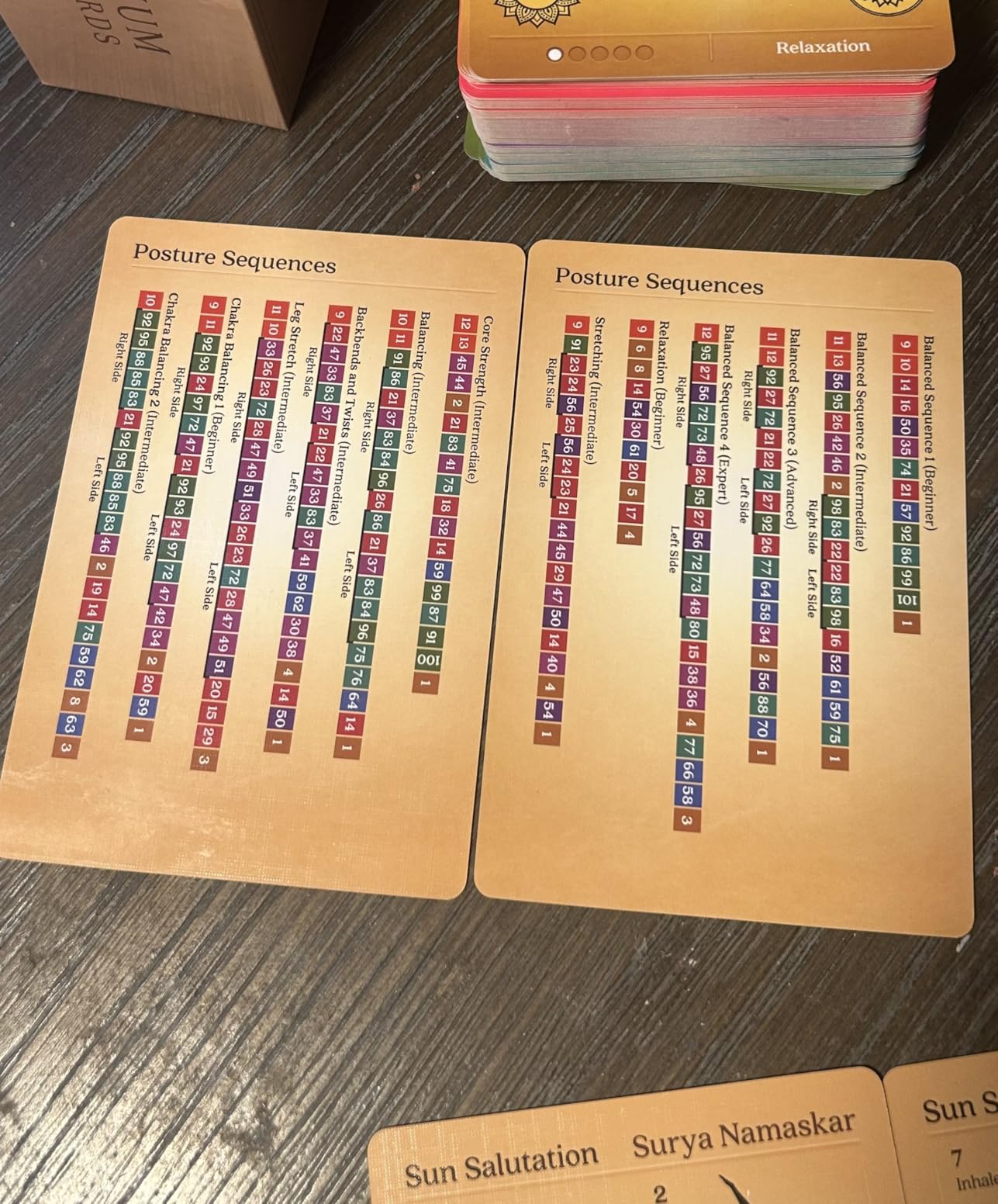 Premium Yoga Cards - Deck with Over 120 Yoga Poses - Yoga Sequencing Deck with Yoga Cues and Sanskrit Names for Beginners and Teachers - Unique Yoga Gift for Women or Any Yoga Lover customer photo 1