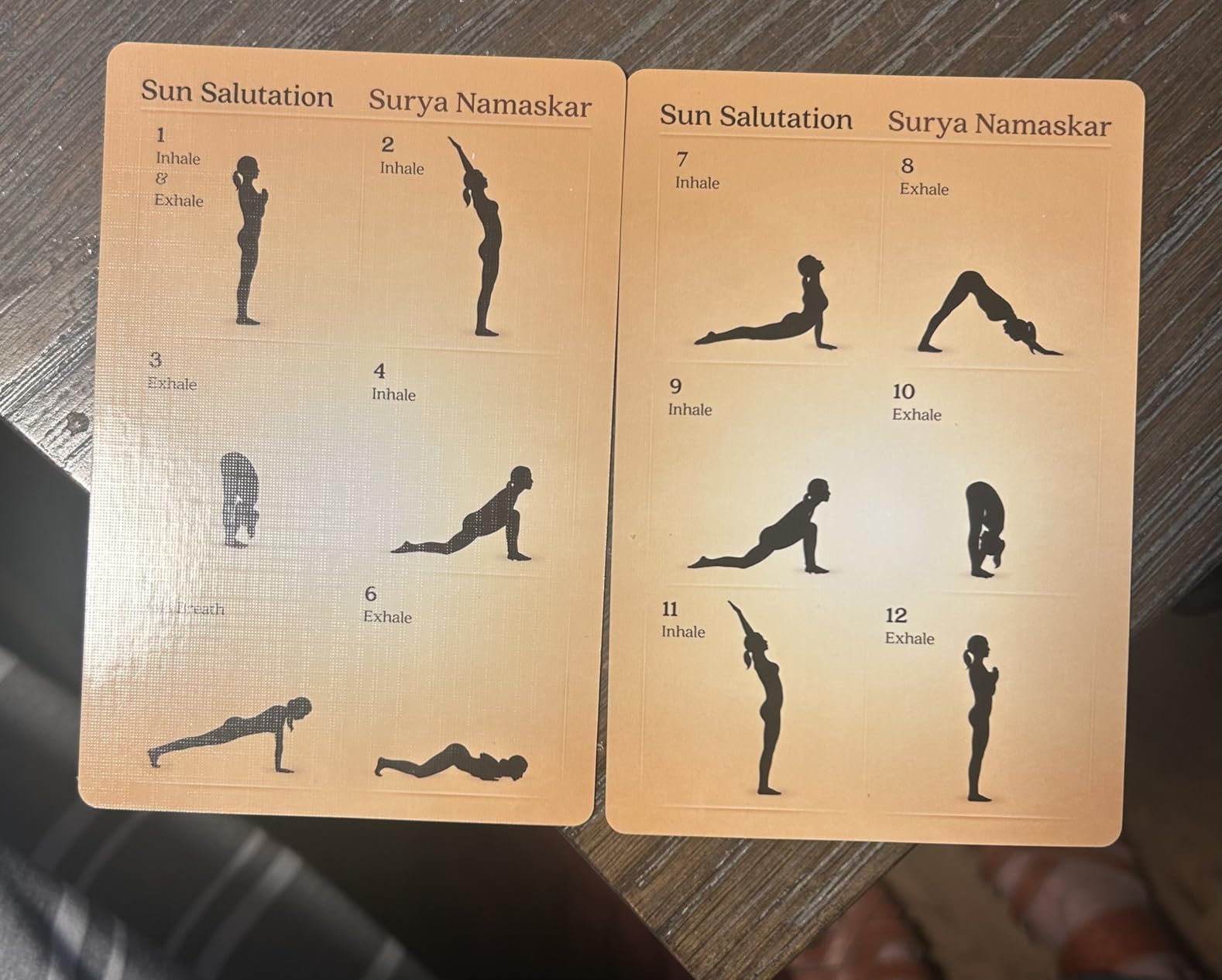 Premium Yoga Cards - Deck with Over 120 Yoga Poses - Yoga Sequencing Deck with Yoga Cues and Sanskrit Names for Beginners and Teachers - Unique Yoga Gift for Women or Any Yoga Lover customer photo 2