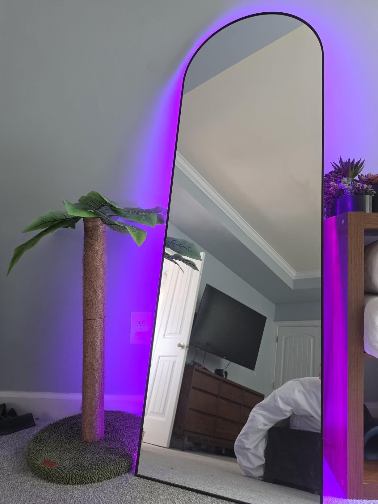 Govee 32.8ft RGBIC LED Strip Lights, LED Lights for Bedroom, APP Control customer photo 2
