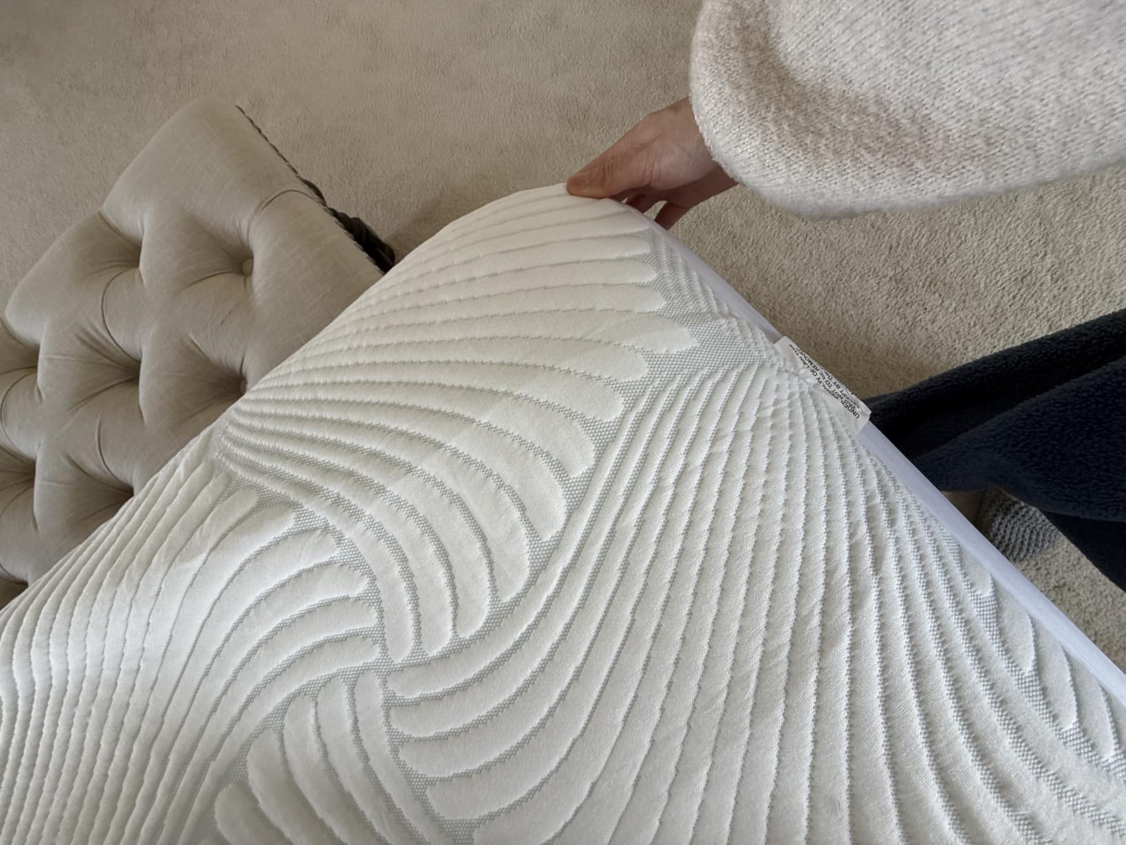 Heated Mattress Pad Queen Size, 12 Heat Settings | Preheat and memory functions, dual control, 1-12 hour auto-off, 60